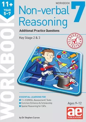 11+ Non-verbal Reasoning Year 5-7 Workbook 7 cover