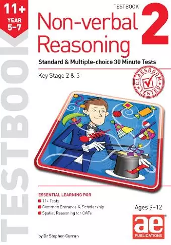 11+ Non-verbal Reasoning Year 5-7 Testbook 2 cover