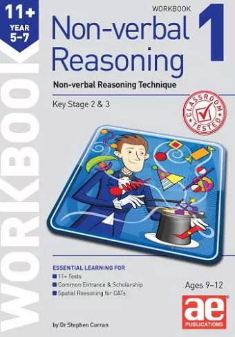 11+ Non-verbal Reasoning Year 5-7 Workbook 1 cover