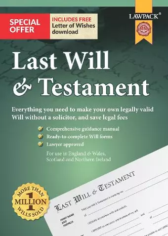 Last Will & Testament Kit cover