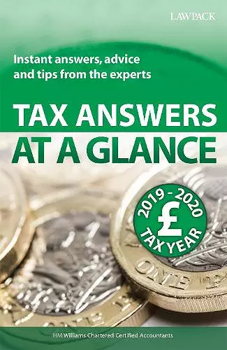 Tax Answers at a Glance 2019/20 cover