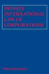 Private International Law of Corporations cover