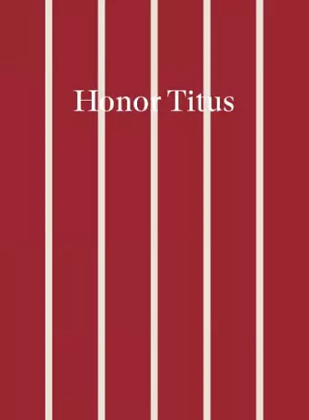 Honor Titus cover