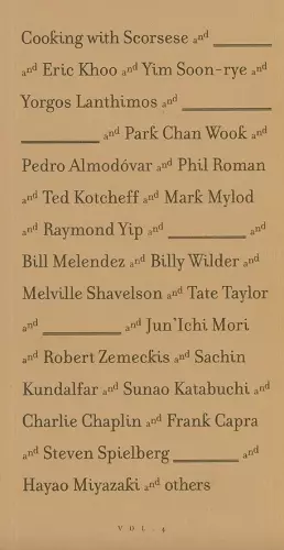 Cooking With Scorsese Vol. 4 cover