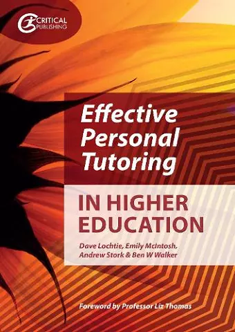 Effective Personal Tutoring in Higher Education cover