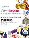 ClearRevise AQA GCSE English Literature: Shakespeare, Macbeth cover