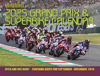 MOTOCOURSE 2025 Grand Prix and Superbike Calendar cover