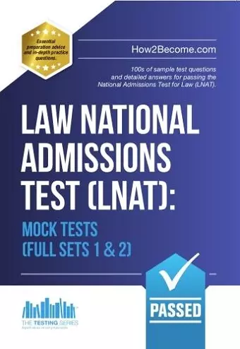 Law National Admissions Test (LNAT): Mock Tests cover