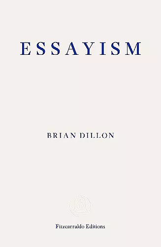 Essayism cover