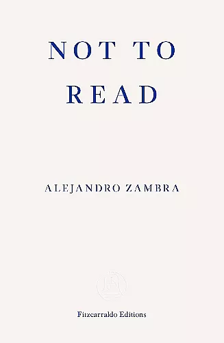 Not to Read cover