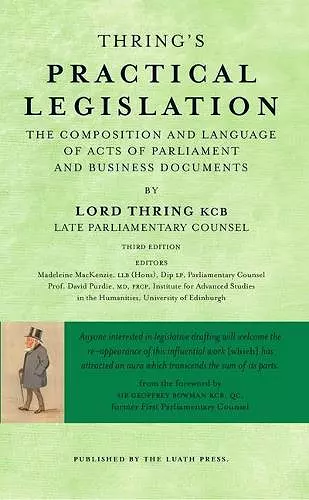 Thring’s Practical Legislation cover