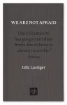 We are Not Afraid cover