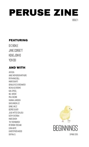 Peruse Zine cover