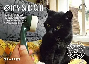 My Sad Cat Postcard Pack cover