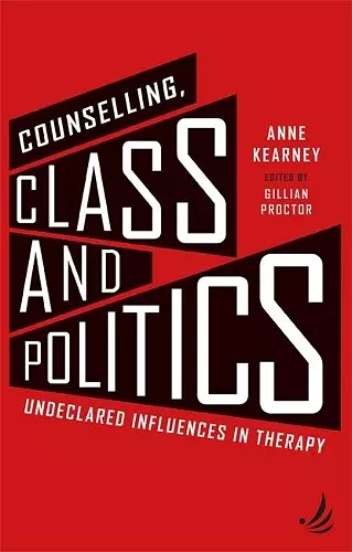 Counselling, Class and Politics cover