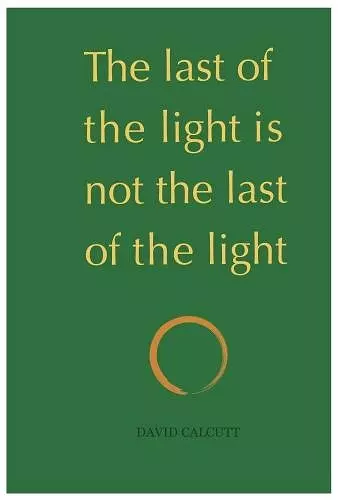 The last of the light is not the last of the light cover