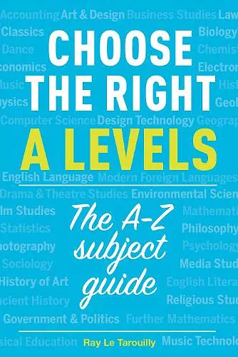 Choose the right A levels cover