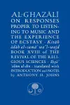 Al-Ghazali on Responses Proper to Listening to Music and the Experience of Ecstasy cover