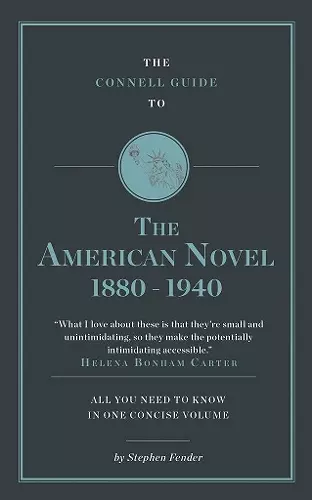 The Connell Guide to The American Novel 1880-1940 cover