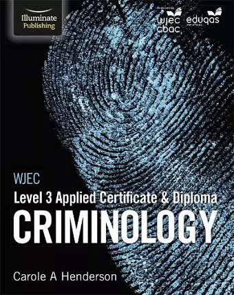 WJEC Level 3 Applied Certificate & Diploma Criminology cover