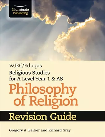 WJEC/Eduqas Religious Studies for A Level Year 1 & AS - Philosophy of Religion Revision Guide cover