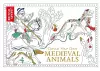 Colour Your Own Medieval Animals cover