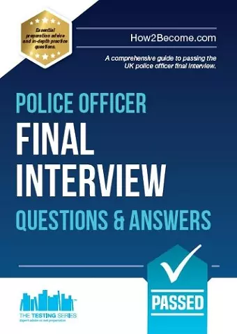 Police Officer Final Interview Questions and Answers cover