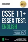 CSSE 11+ Essex Test: English cover