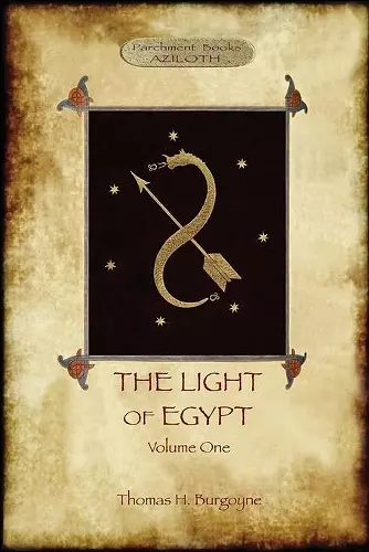 The Light of Egypt, Volume 1 cover