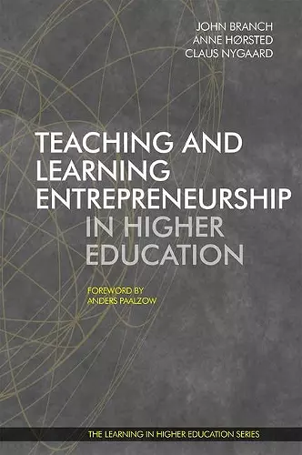 Teaching and Learning Entrepreneurship in Higher Education cover