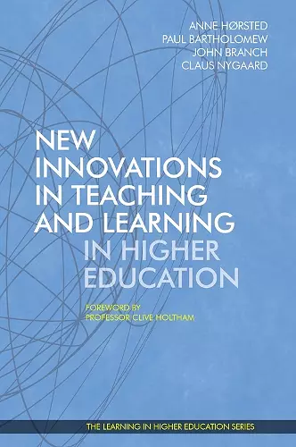 New Innovations in Teaching and Learning in Higher Education 2017 cover