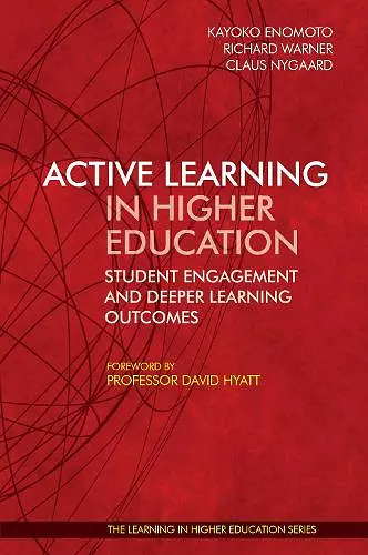 Active Learning in Higher Education: cover