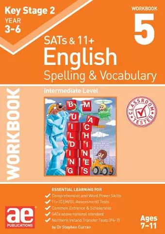 KS2 Spelling & Vocabulary Workbook 5 cover