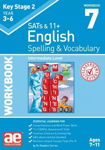 KS2 Spelling & Vocabulary Workbook 7 cover