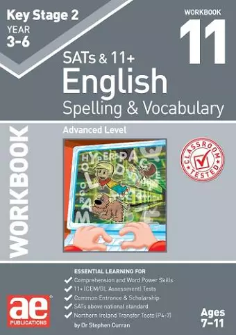 KS2 Spelling & Vocabulary Workbook 11 cover