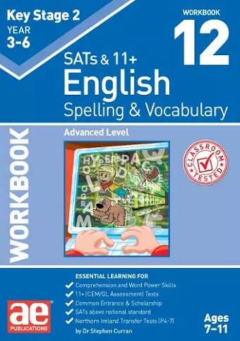 KS2 Spelling & Vocabulary Workbook 12 cover