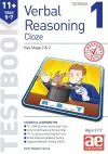 11+ Verbal Reasoning Year 5-7 Cloze Testbook 1 cover