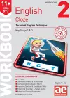 11+ English Year 5-7 Cloze Workbook 2 cover