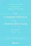 The Correspondence of Jeremy Bentham, Volume 1 cover