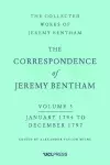 The Correspondence of Jeremy Bentham, Volume 5 cover