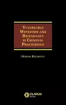 Vulnerable Witnesses and Defendants in Criminal Proceedings cover