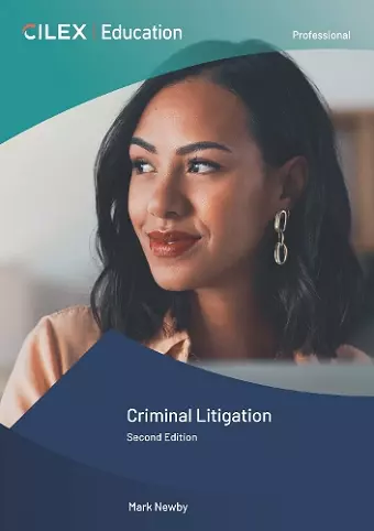 Criminal Litigation cover