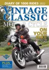 Vintage & Classic Motorcycle: Diary of 1000 Rides 2022 cover