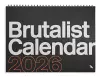 Brutalist Calendar 2026 cover