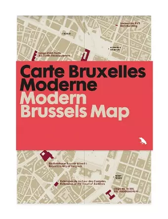 Modern Brussels Map / Carte Bruxelles Moderne cover