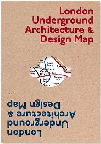 London Underground Architecture & Design Map cover