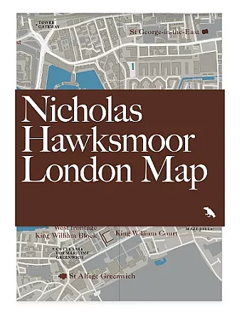 Nicholas Hawksmoor London Map cover