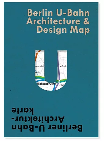 Berlin U-Bahn Architecture & Design Map cover