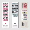 Dylan Thomas Bookmarks Pack 1 cover