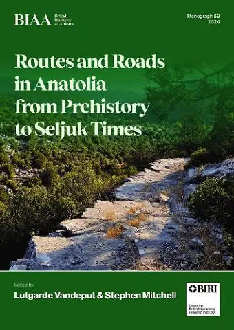 Routes and Roads in Anatolia from Prehistory to Seljuk Times cover